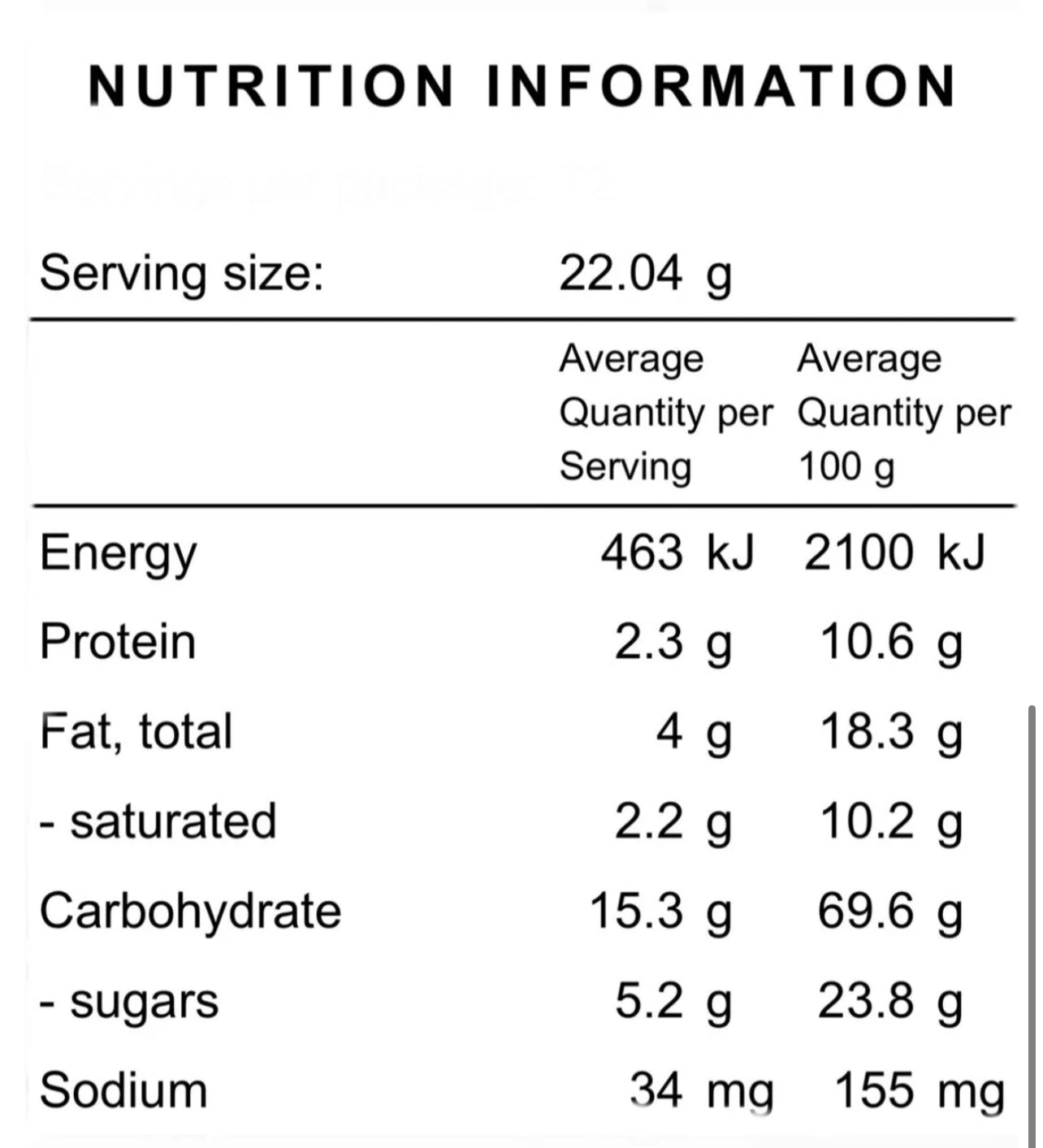 Boobie Biccies - Coconut